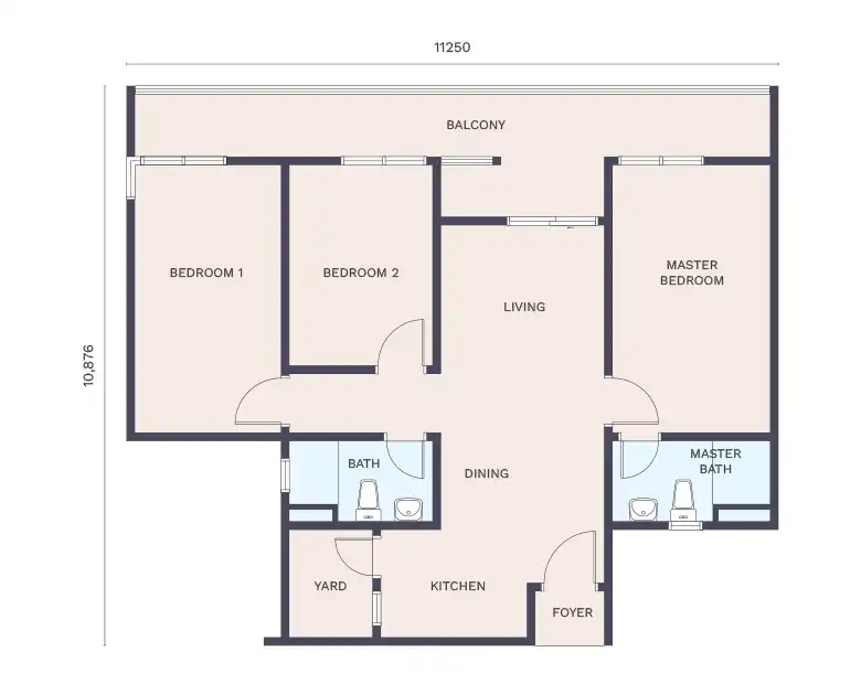 Residensi Armani Putra | Serviced Apartment Type E1